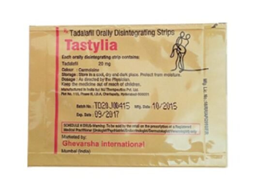 Köp Tastylia 20 mg remsor online